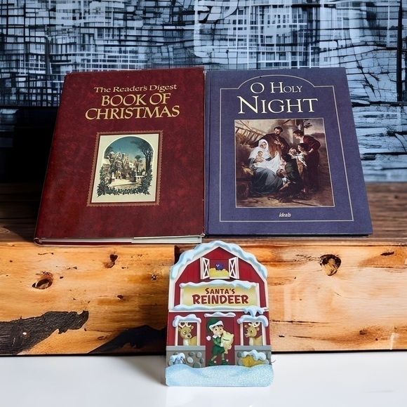 Christmas Book Bundle Hardcover Reader’s Digest Book of Christmas O Holy Night - Picture 1 of 4